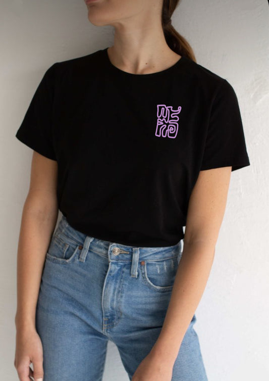 Black Printed T-shirt