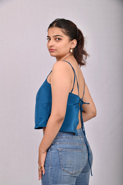 blue stylish top